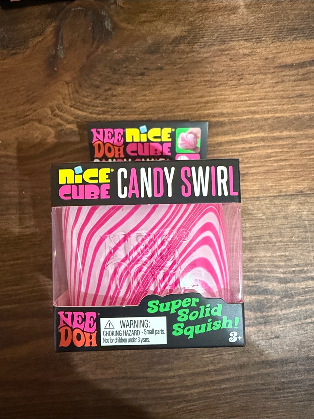 NeeDoh Candy Swirl Nice Cube